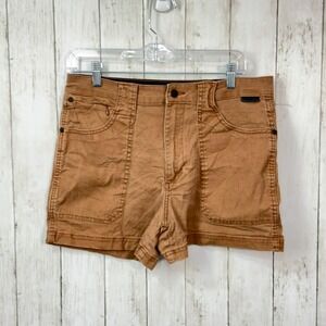 Wrangler ATG All Terrain Gear Women's Brown Utility Outdoor Hiking Shorts Size 8